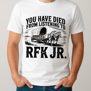 Grappig dat je bent overleden door het luisteren n t-shirt