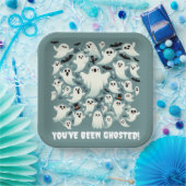 Grappig dat je bent verpest! Geesten in de vlucht Papieren Bordje (Feest)