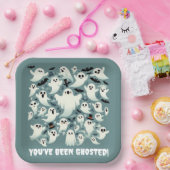 Grappig dat je bent verpest! Geesten in de vlucht Papieren Bordje (Feest)