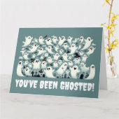 Grappig dat je bent verpest! Geesten op het kerkho Kaart (Gele Bloem)