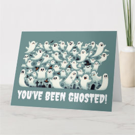 Grappig dat je bent verpest! Geesten op het kerkho Kaart