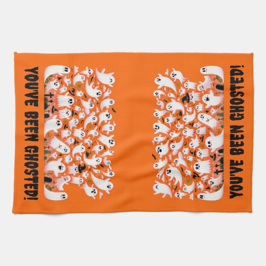 Grappig dat je bent verpest! Geesten op het kerkho Theedoek (Horizontaal)