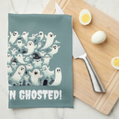 Grappig dat je bent verpest! Geesten op het kerkho Theedoek (Quarter Fold)