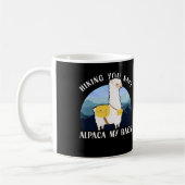 Grappig dat je bergen hakt die je zeggen? Alpaka M Koffiemok (Links)
