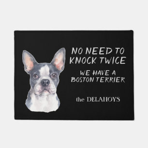 Grappig dat je Boston Terrier Doormat niet hoeft t Deurmat