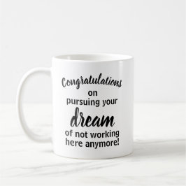 Grappig dat je cadeautjes achterlaat voor co-arbei koffiemok