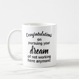 Grappig dat je cadeautjes achterlaat voor co-arbei koffiemok