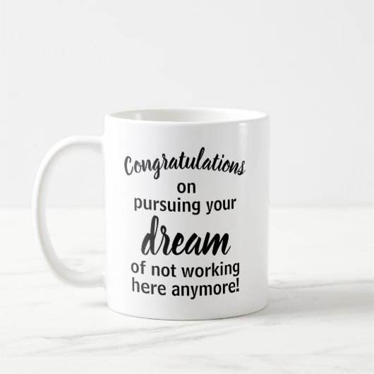 Grappig dat je cadeautjes achterlaat voor co-arbei koffiemok (Links)