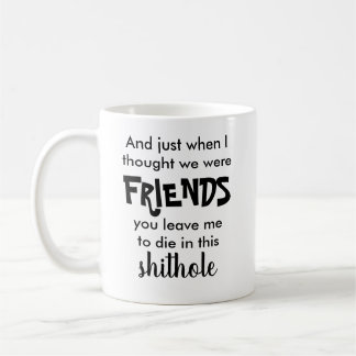 Grappig dat je cadeautjes achterlaat voor co-arbei koffiemok