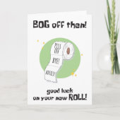 Grappig dat je de Bog Roll Kaart verlaat (Voorkant)