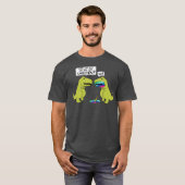 Grappig dat je de laatste Unicorn Dinosaur eet T-shirt (Voorkant volledig)