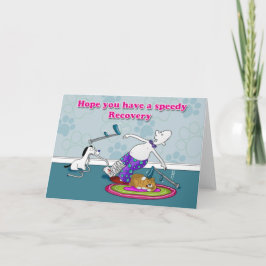 Grappig dat je een snelle herstelkaart hebt kaart
