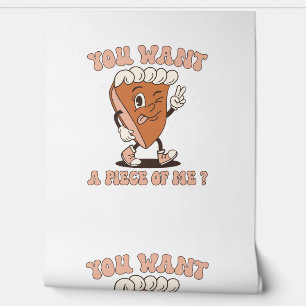 Grappig dat je een stuk van me kawaii pompoentaart behang