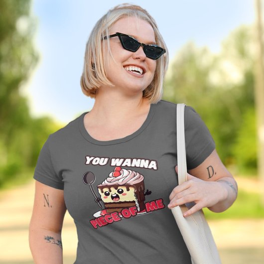 Grappig dat je een stuk van me taart wilt t-shirt