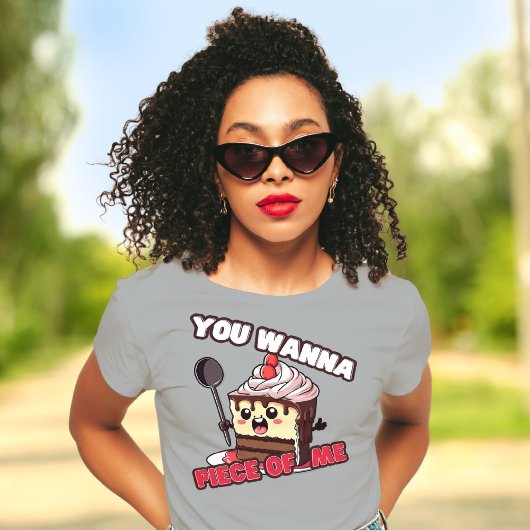 Grappig dat je een stuk van me taart wilt t-shirt