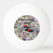 Grappig dat je een tafeltennisontwerp hebt gehad, pingpongbal (Voorkant)