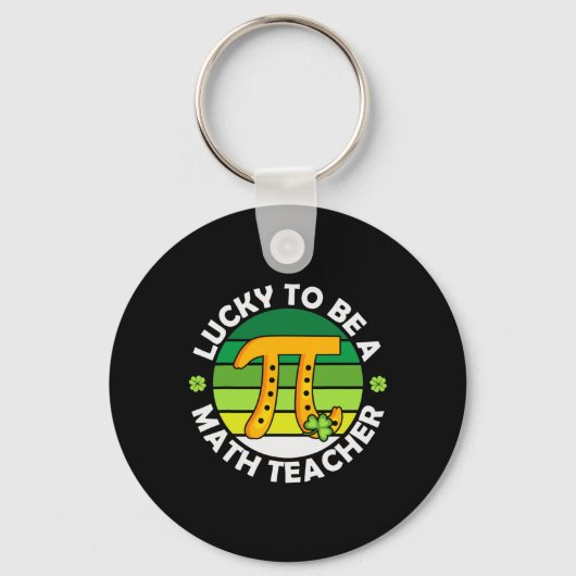 Grappig dat je een Wiskunde leraar bent, Saint Pat Sleutelhanger (Voorkant)
