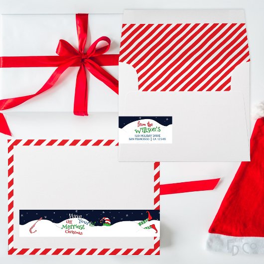 Grappig dat je elf kerst sneeuw crashlanding