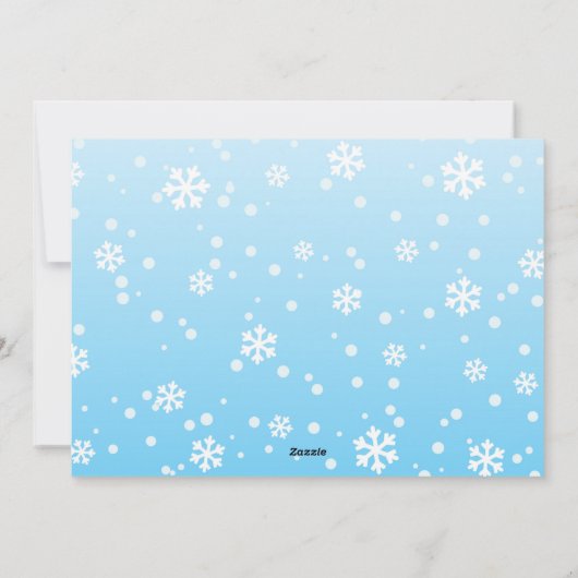 Grappig dat je er gewoon doorheen draait met het p feestdagenkaart (Achterkant)