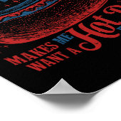 Grappig dat je eruit ziet als 4th of July Hot Dog Poster (Hoek)