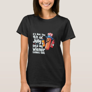 Grappig dat je eruit ziet als 4th of July Hot Dog  T-shirt