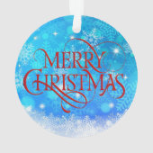 Grappig dat je foto's met een masker met een kerst ornament (achterkant)