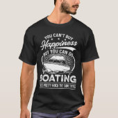 Grappig dat je geen geluk kunt kopen - Boating T-shirt (Voorkant)