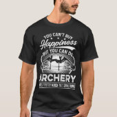 Grappig dat je geen geluksarchery kunt kopen t-shirt (Voorkant)