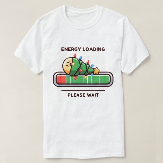 Grappig dat je geen zin hebt om kerstbomen te vers t-shirt (Design voorkant)