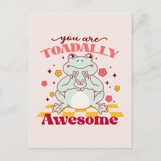 Grappig dat je Geweldige bent Briefkaart (Voorkant)