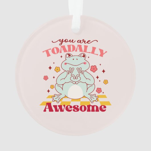 Grappig dat je Geweldige bent Ornament (achterkant)