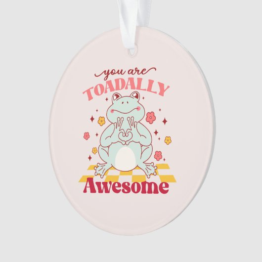 Grappig dat je Geweldige bent Ornament (voorkant)