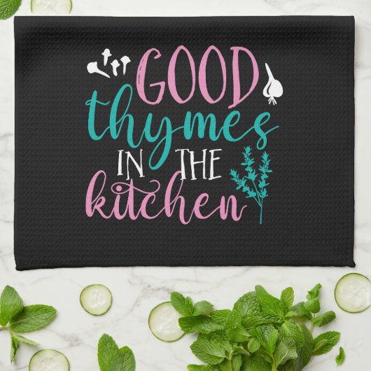 Grappig dat je goede tjassen in de keuken koelt theedoek (Gevouwen)