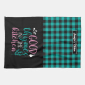 Grappig dat je goede tjassen in de keuken koelt theedoek (Horizontaal)