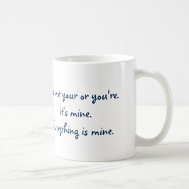 Grappig dat je Grammar bent Koffiemok