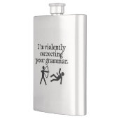 Grappig dat je Grammar 'stil corrigeert'. Heupfles (Links)