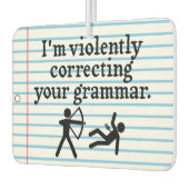 Grappig dat je Grammar 'stil corrigeert'. Luchtverfrisser (Links)