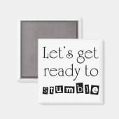 Grappig dat je grappen drink over cadeautjes fridg magneet (Voorkant / Achterkant)