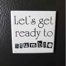 Grappig dat je grappen drink over cadeautjes fridg magneet