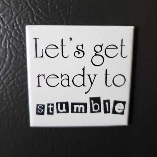 Grappig dat je grappen drink over cadeautjes fridg magneet