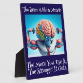 Grappig dat je hersenen als een spier zijn fotoplaat (Zijkant)