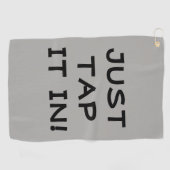 Grappig dat je het in de Golfhanddoek pakt (Horizontaal)