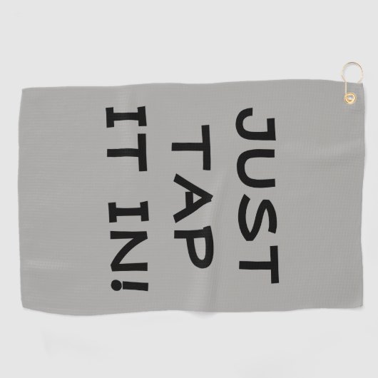 Grappig dat je het in de Golfhanddoek pakt (Horizontaal)