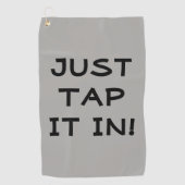 Grappig dat je het in de Golfhanddoek pakt (Voorkant)