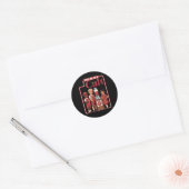 Grappig dat je in een sekte zit ronde sticker (Envelop)