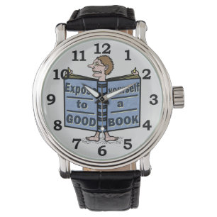 Grappig dat je jezelf blootstelt aan een goed boek horloge