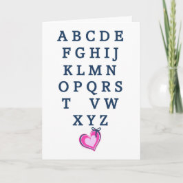 Grappig dat je kaart ontbreekt