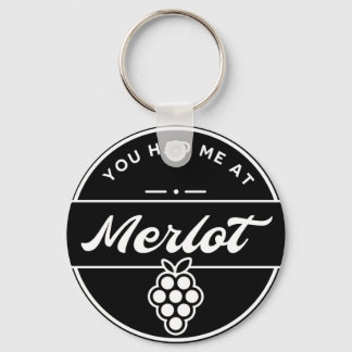 Grappig dat je me bij Merlot Wine Keyring had Sleutelhanger