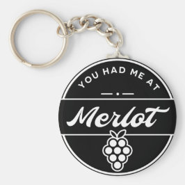 Grappig dat je me bij Merlot Wine Keyring had Sleutelhanger