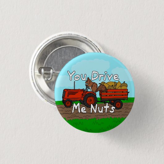 Grappig dat je me drijft. ronde button 3,2 cm (Voorkant /achterkant)